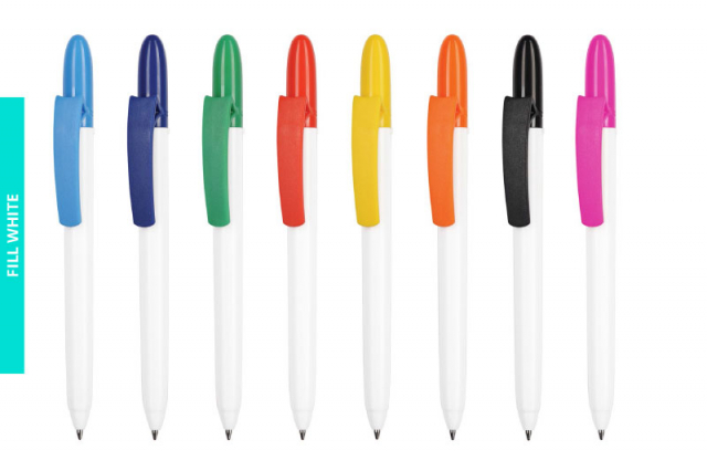 Długopis Fill White