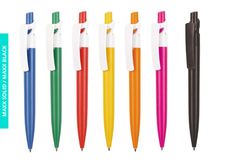 Długopis Maxx Solid i Maxx Black